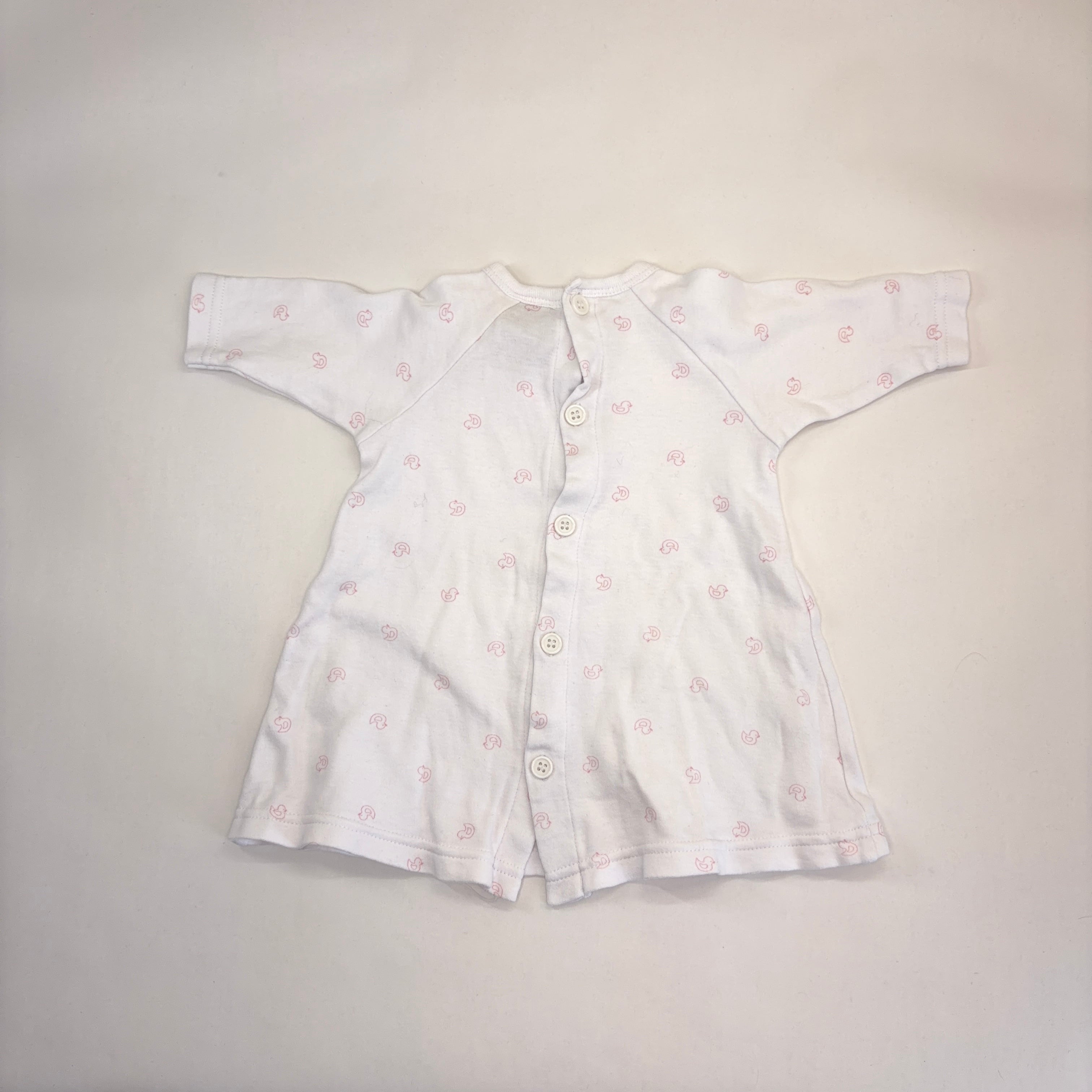 Little Wishes Duck Print Dress - Newborn | 0000