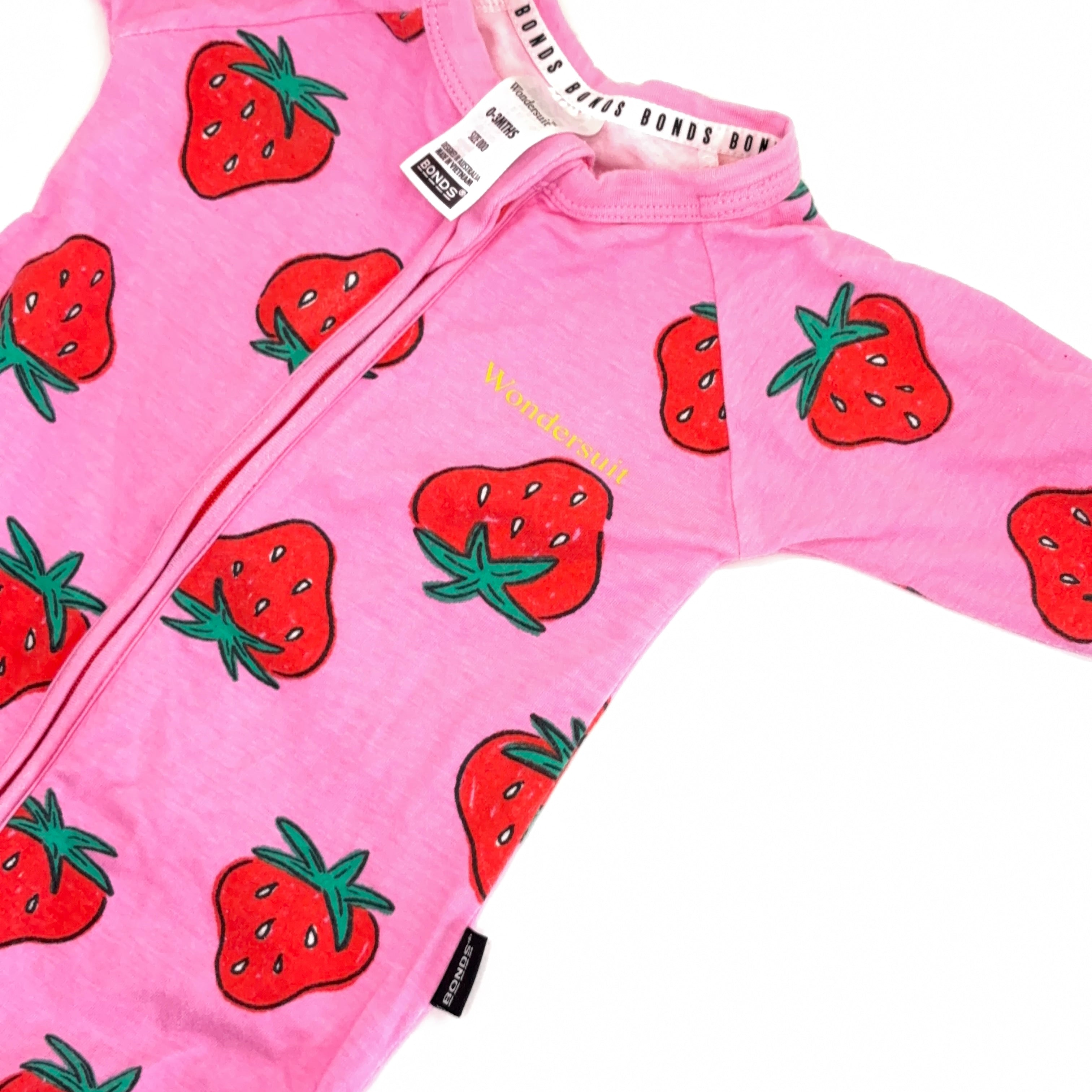 Bonds Strawberry Wondersuit - 0-3 Months | 000