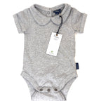 Pappe Grey Bodysuit - 6-12 Months | 0