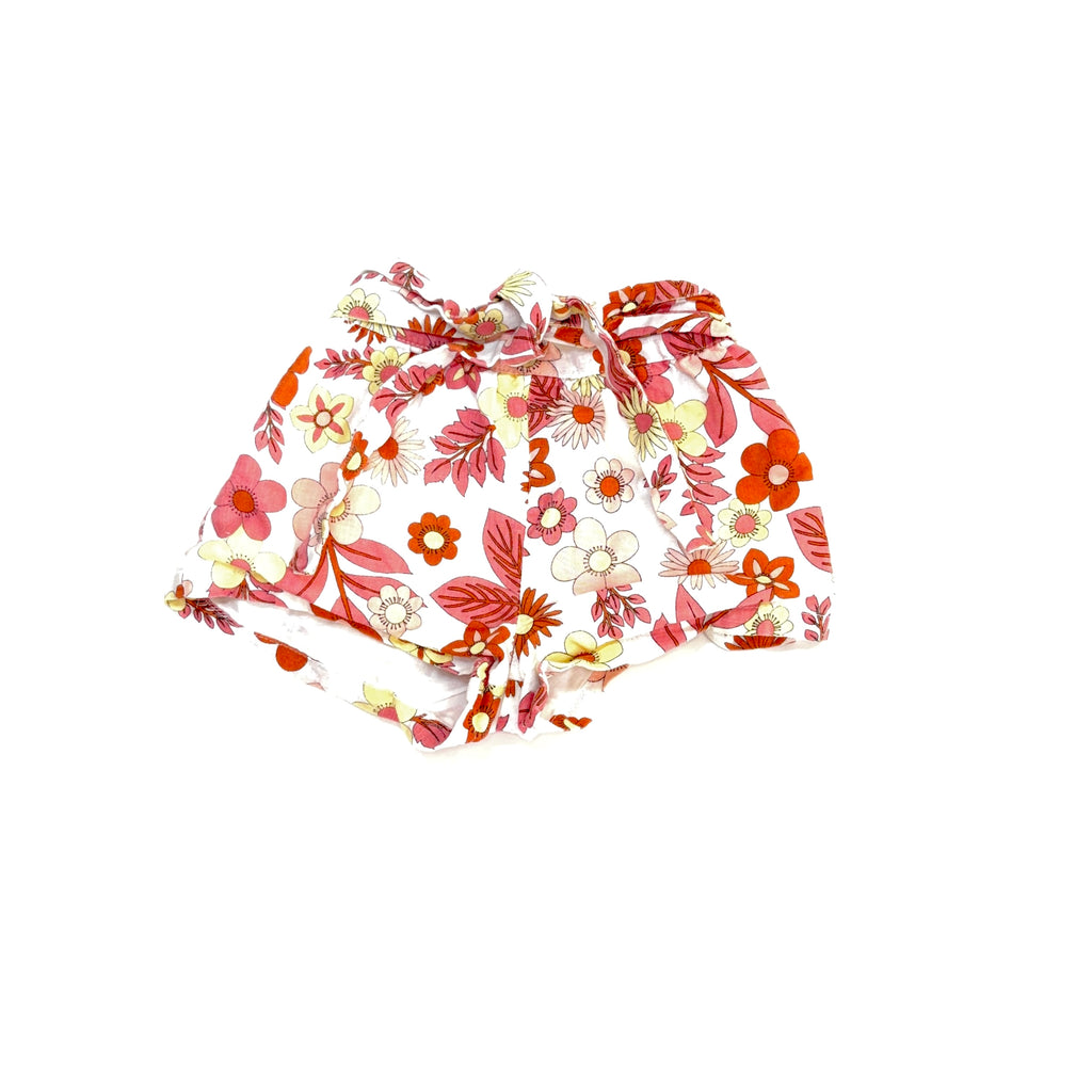 Dymples Floral Shorts - 3-6 Months | 00