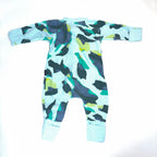Bonds Aqua Abstract Print Wondersuit - Newborn | 0000