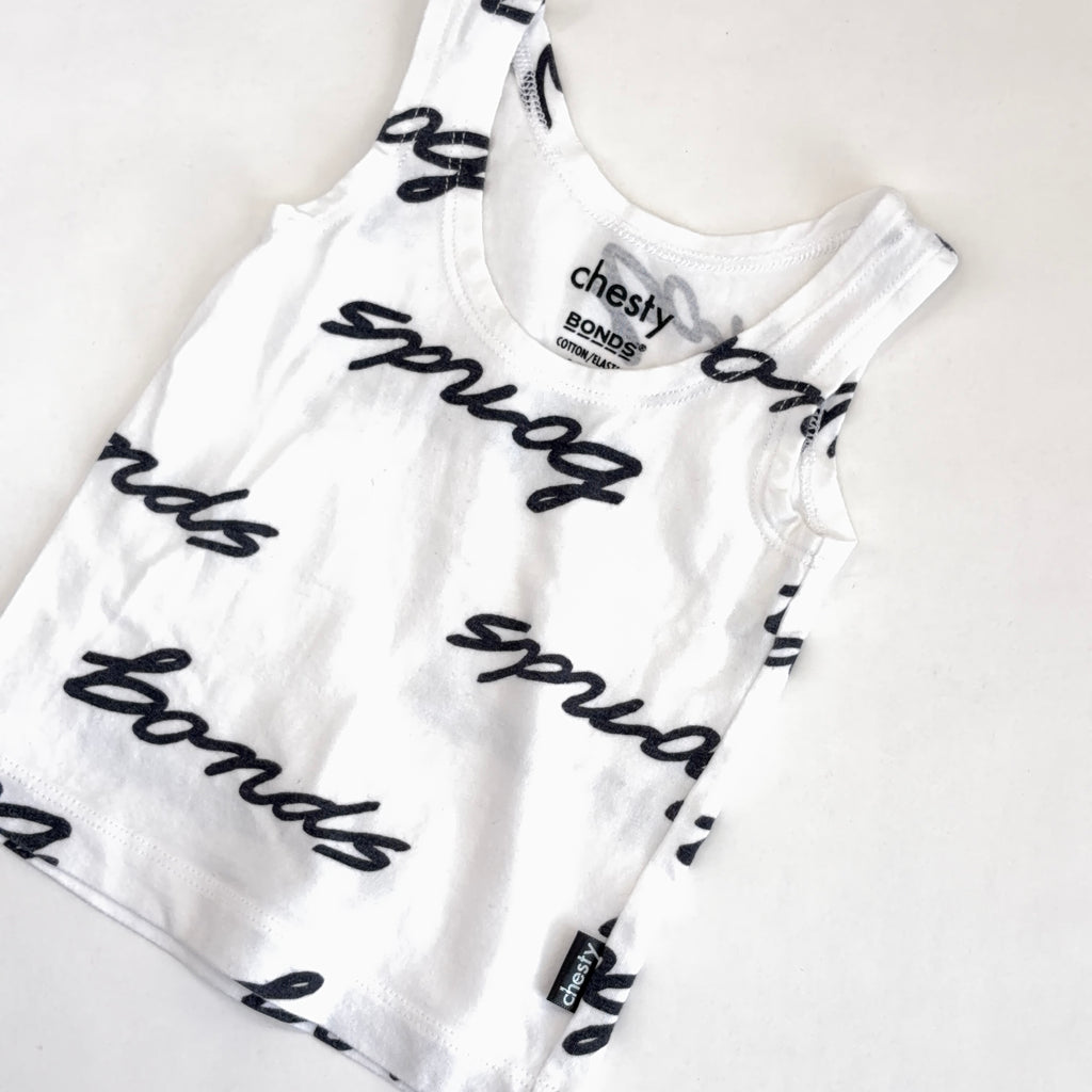 Bonds Chesty Singlet Bodysuit - 0-3 Months | 000