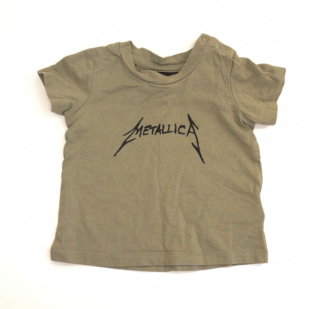 Cotton On Metallica Tee - 0-3 Months | 000