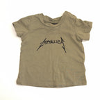 Cotton On Metallica Tee - 0-3 Months | 000