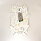 Dymples Ribbed Animal Print Bodysuit - Newborn | 0000