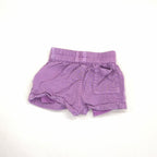 Cotton On Purple Shorts - 0-3 Months | 000