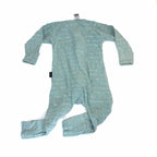 Bonds Sage Stripe Wondersuit - 3-6 Months | 00
