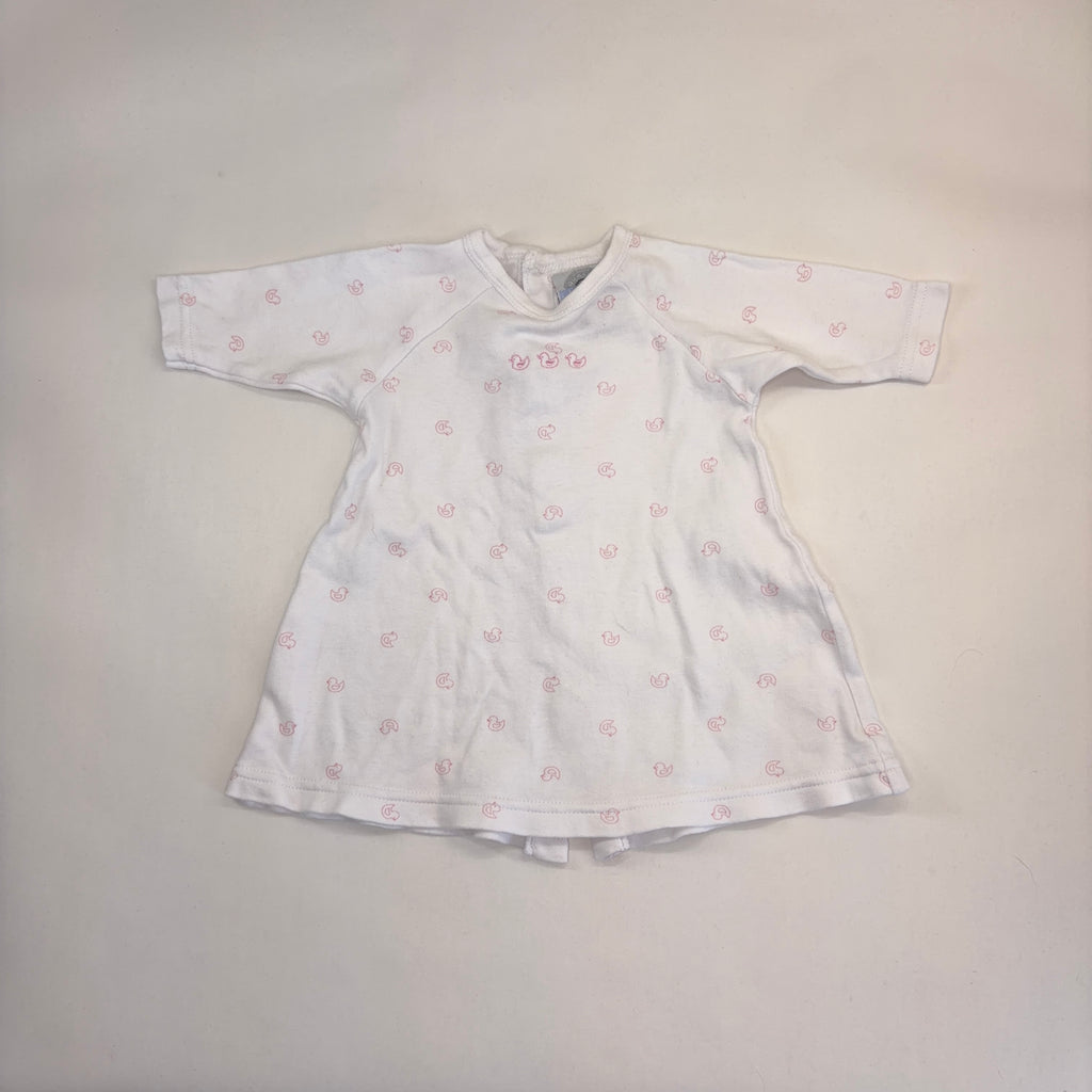Little Wishes Duck Print Dress - Newborn | 0000
