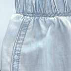 Bonds Light Blue Chambray Shorts - 6-12 Months | 0
