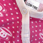Paul Frank Pink Monkey Short Sleeve Romper - 3-6 Months | 00