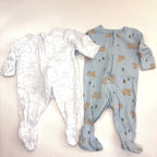 Dymples Zip Growsuit Bundle - 2 Pack - 0-3 Months | 000