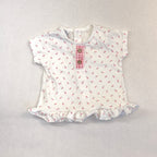 Babidu Floral Frill Top - 3-6 Months | 00