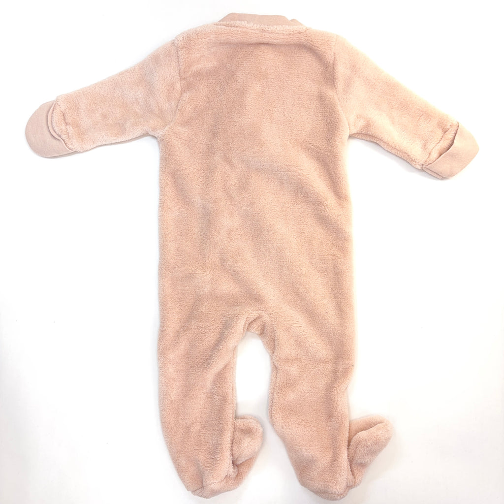 Baby Berry Pink Sheep Fleece Sleepsuit - 3-6 Months | 00