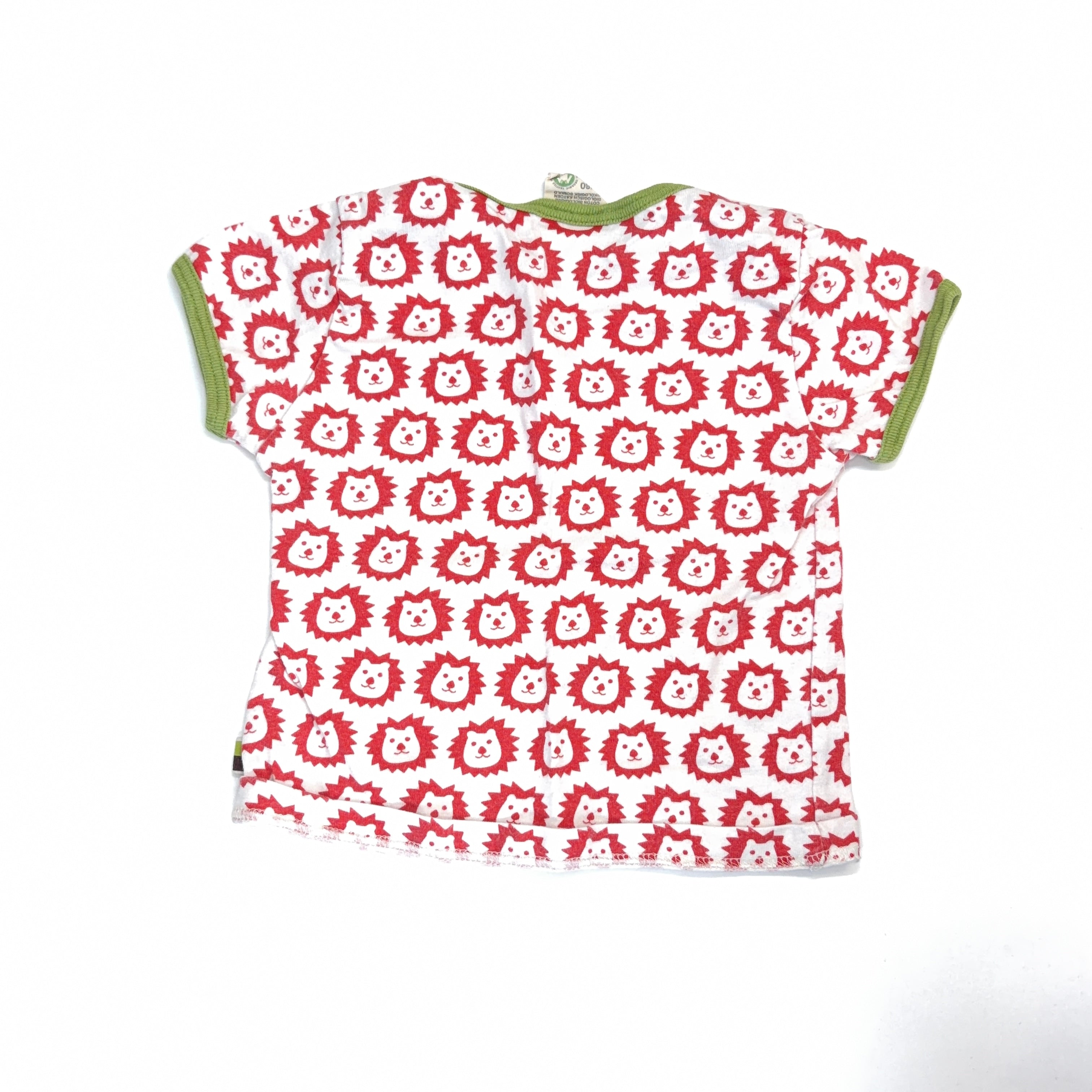 Loud + Proud Lion Print T-Shirt - 6-12 Months | 0