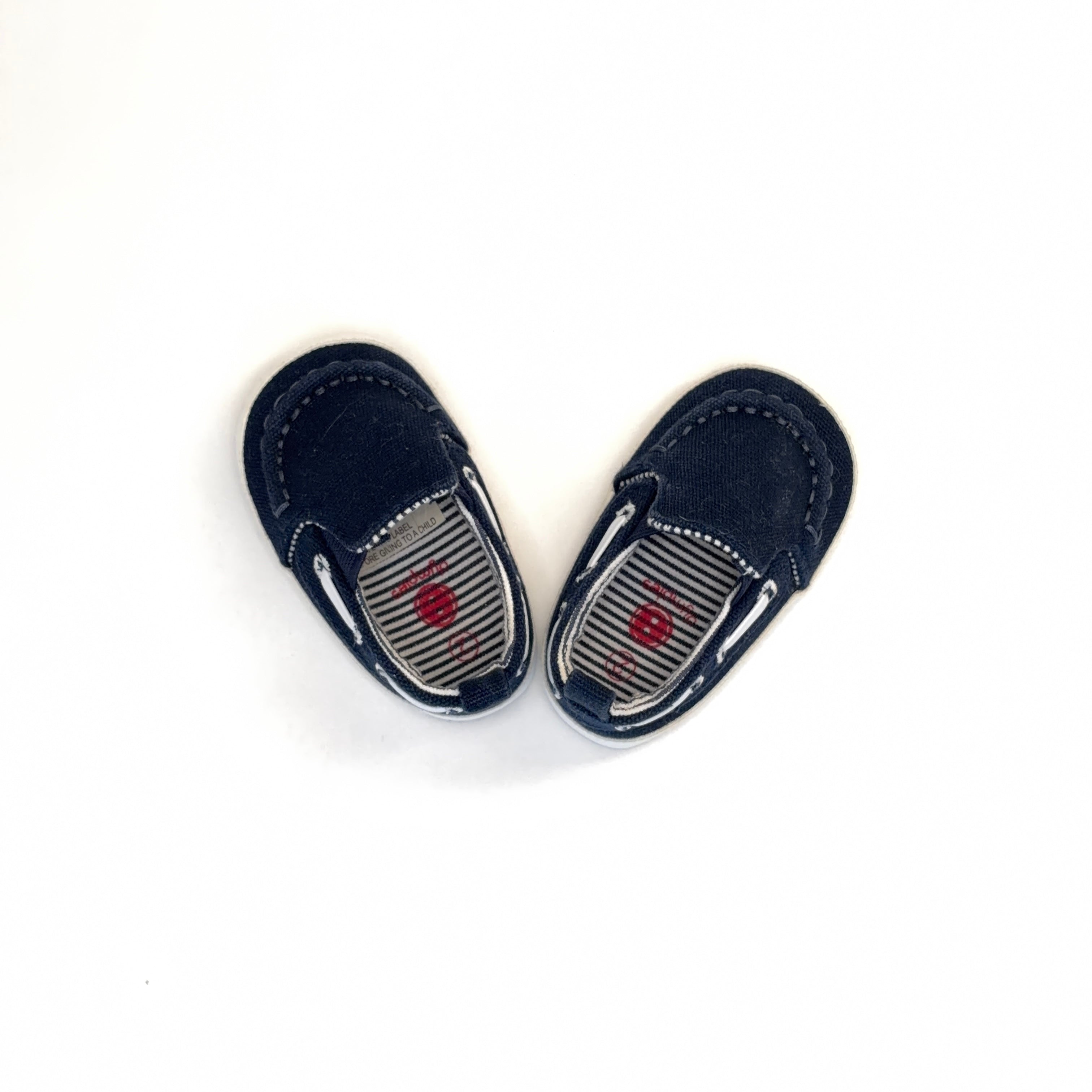 Dymples Navy Boat Shoes - 18-24 Months | 2