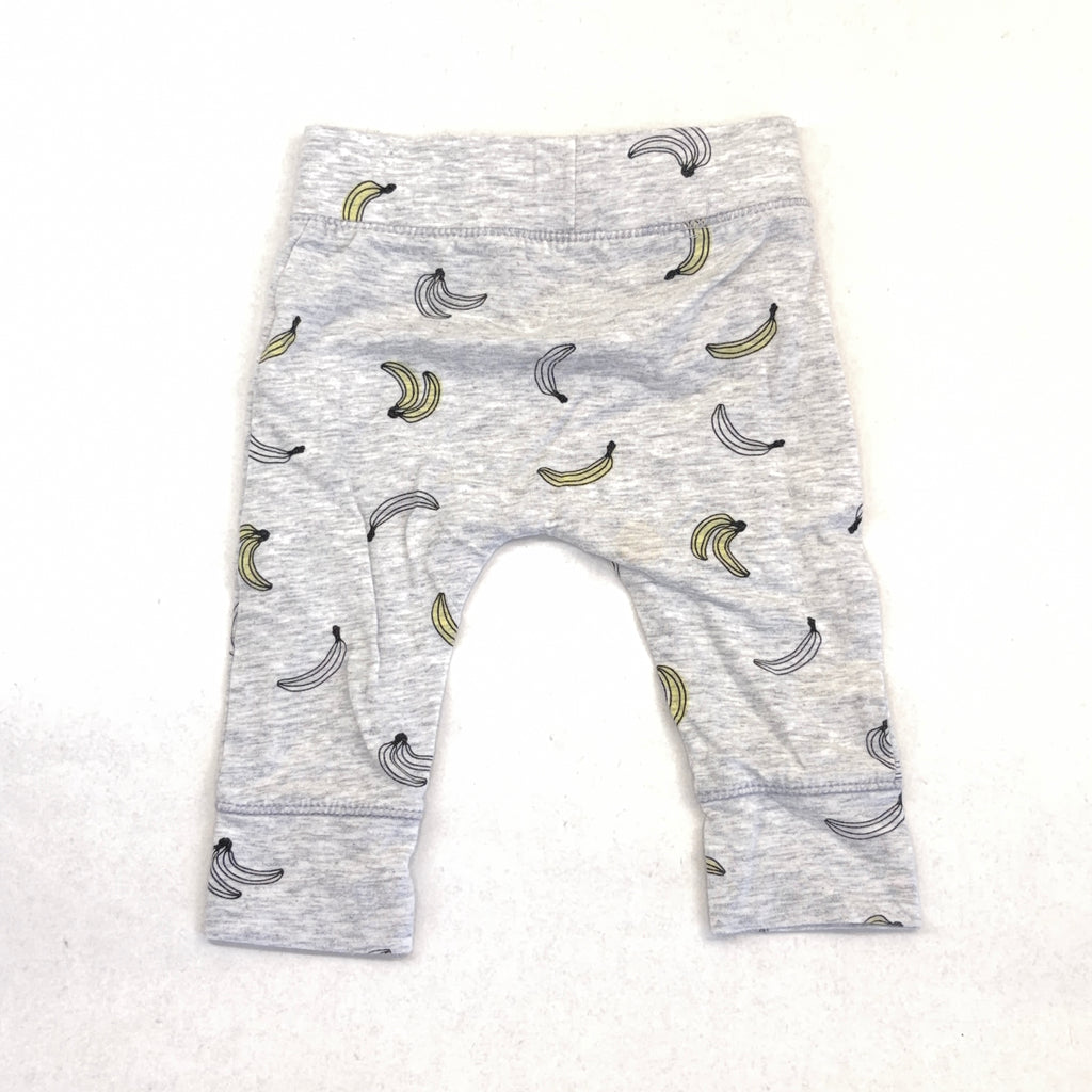 Cotton On Banana Print Pants - 3-6 Months | 00