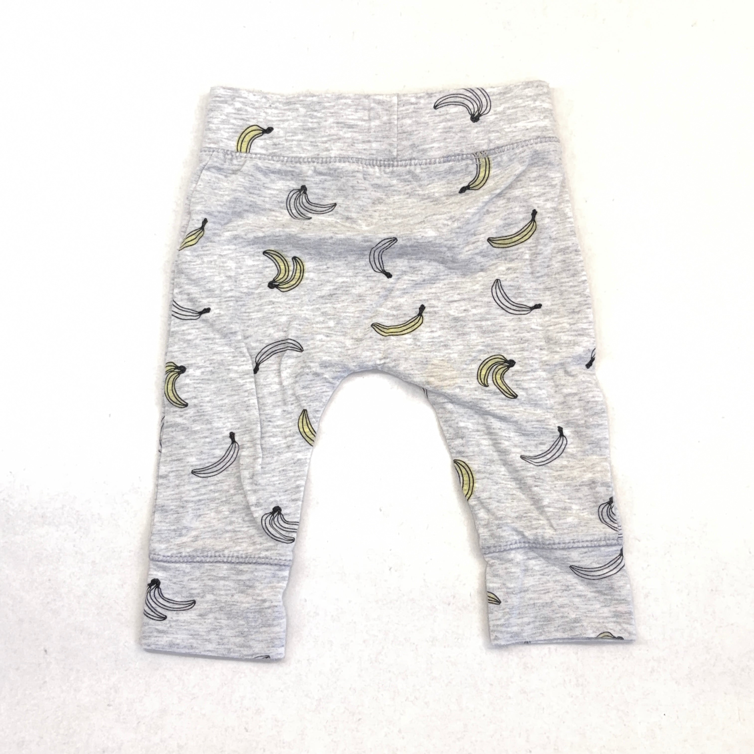 Cotton On Banana Print Pants - 3-6 Months | 00