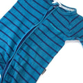 Bonds Teal & Navy Stripe Wondersuit - 3-6 Months | 00