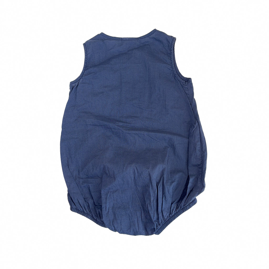 Baby Berry Navy Romper - 12-18 Months | 1