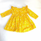 Sprout Floral Long Sleeve Dress - 3-6 Months | 00