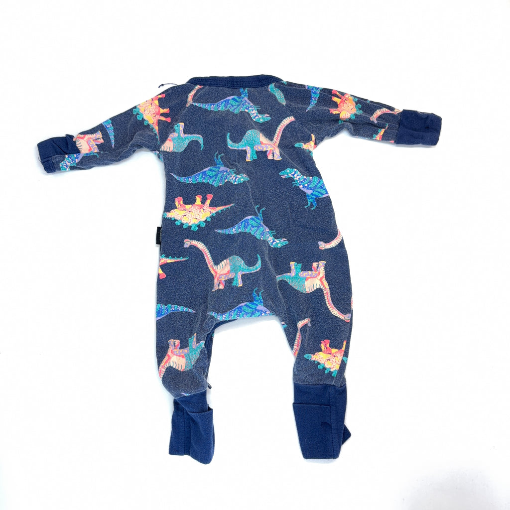 Bonds Navy Dinosaur Wondersuit - Newborn | 0000