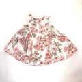 Dymples Pink Floral Lace Trim Dress - 3-6 Months | 00