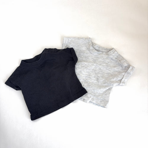 Australian Cotton Basic Tee Bundle - 2 Pack - 0-3 Months | 000