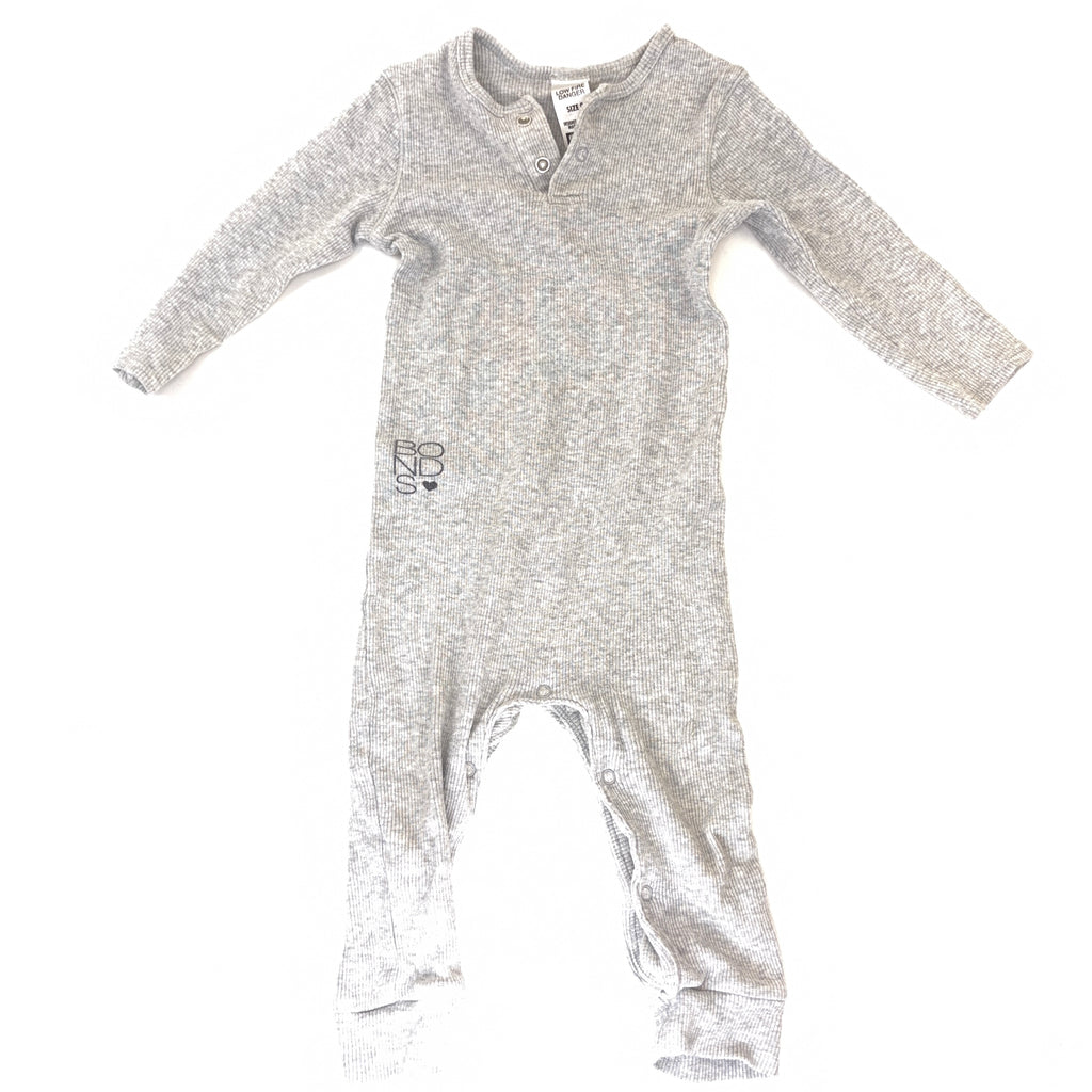Bonds Grey Growsuit - 6-12 Months | 0