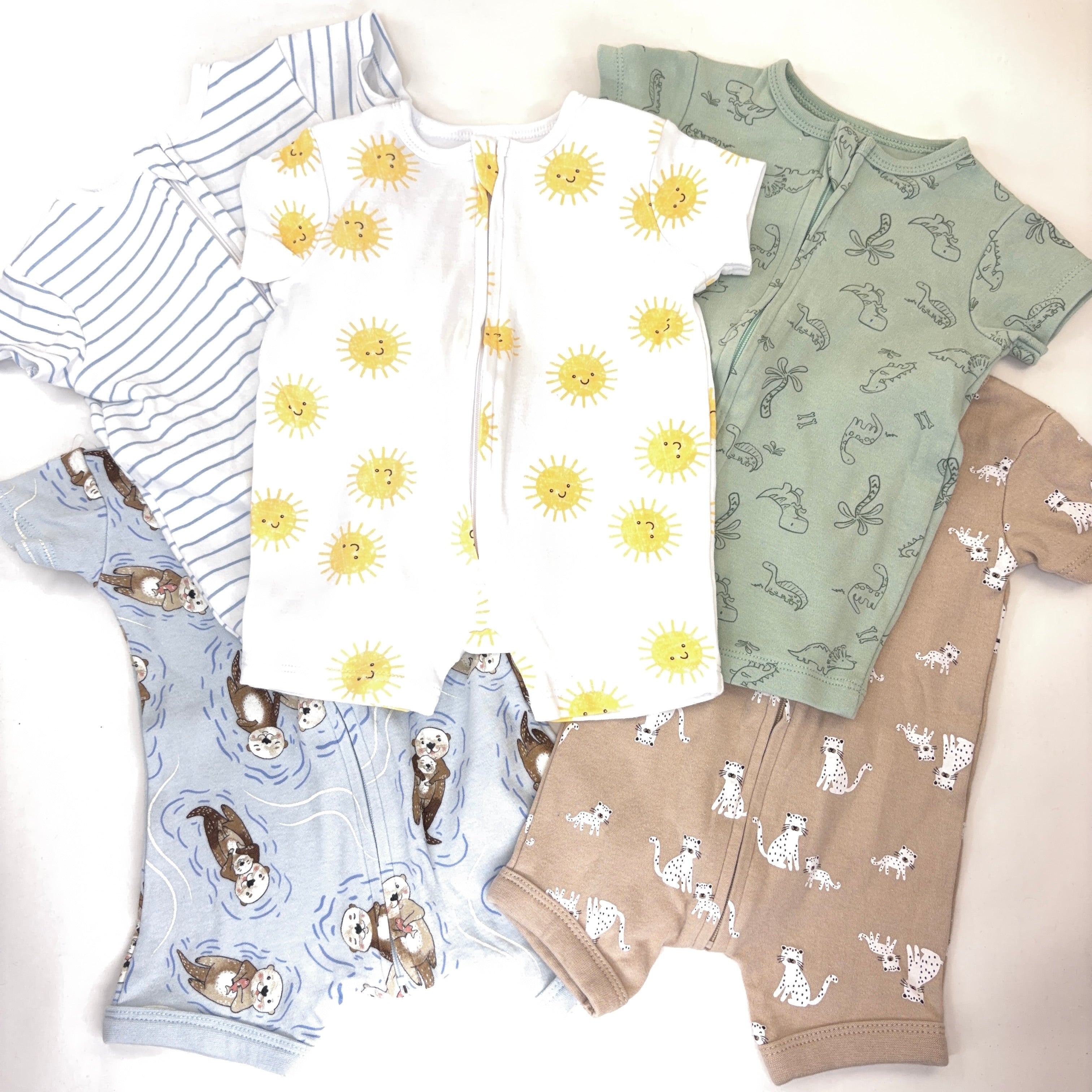 Baby Berry & Dymples Romper Bundle - 5 Pack - 0-3 Months | 000