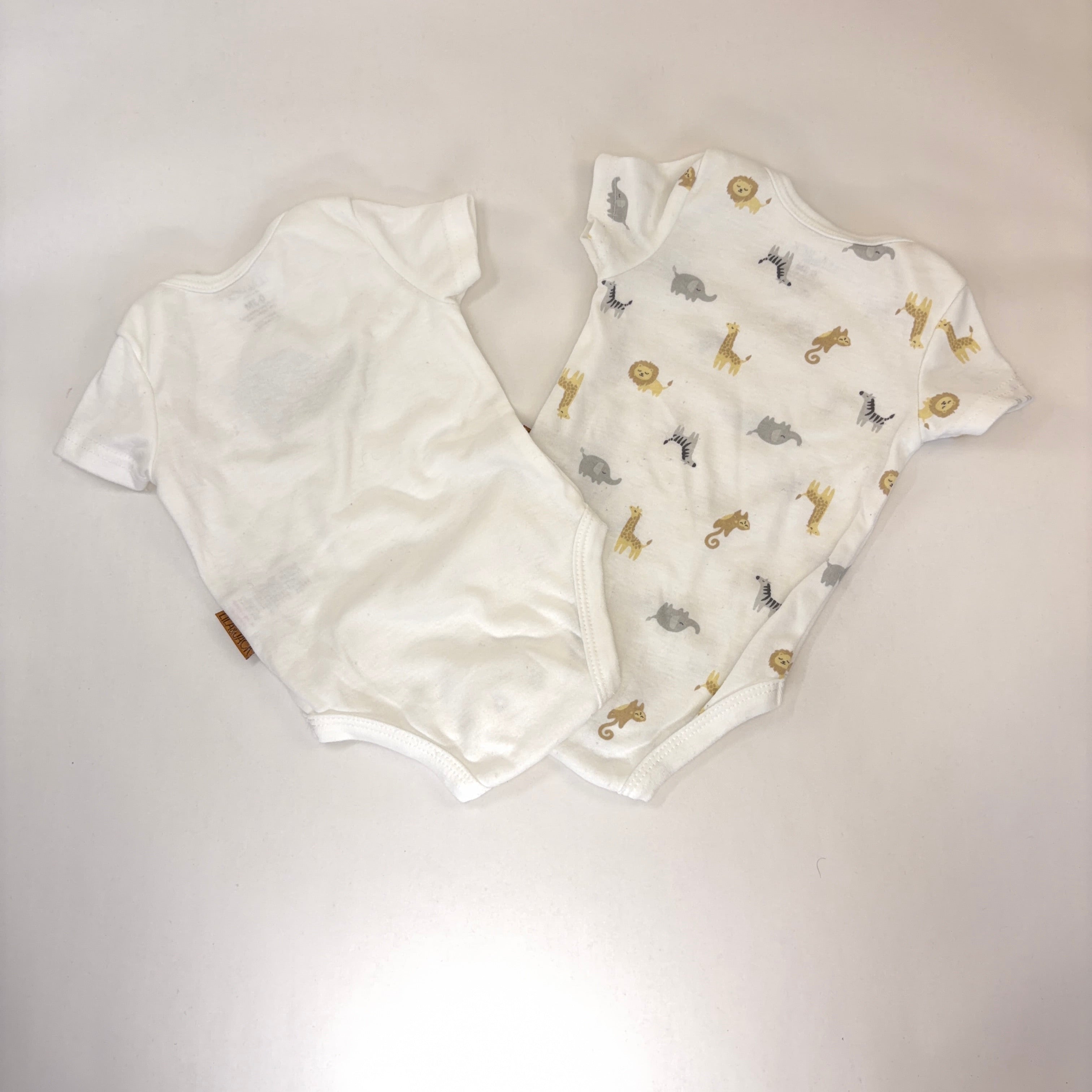Lila & Jack Bodysuit Bundle - 2 Pack - 0-3 Months | 000