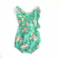 Baby Berry Tropical Floral Romper - 3-6 Months | 00