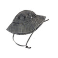 Bébé by Minihaha Charcoal Wide-Brim Sun Hat - XS