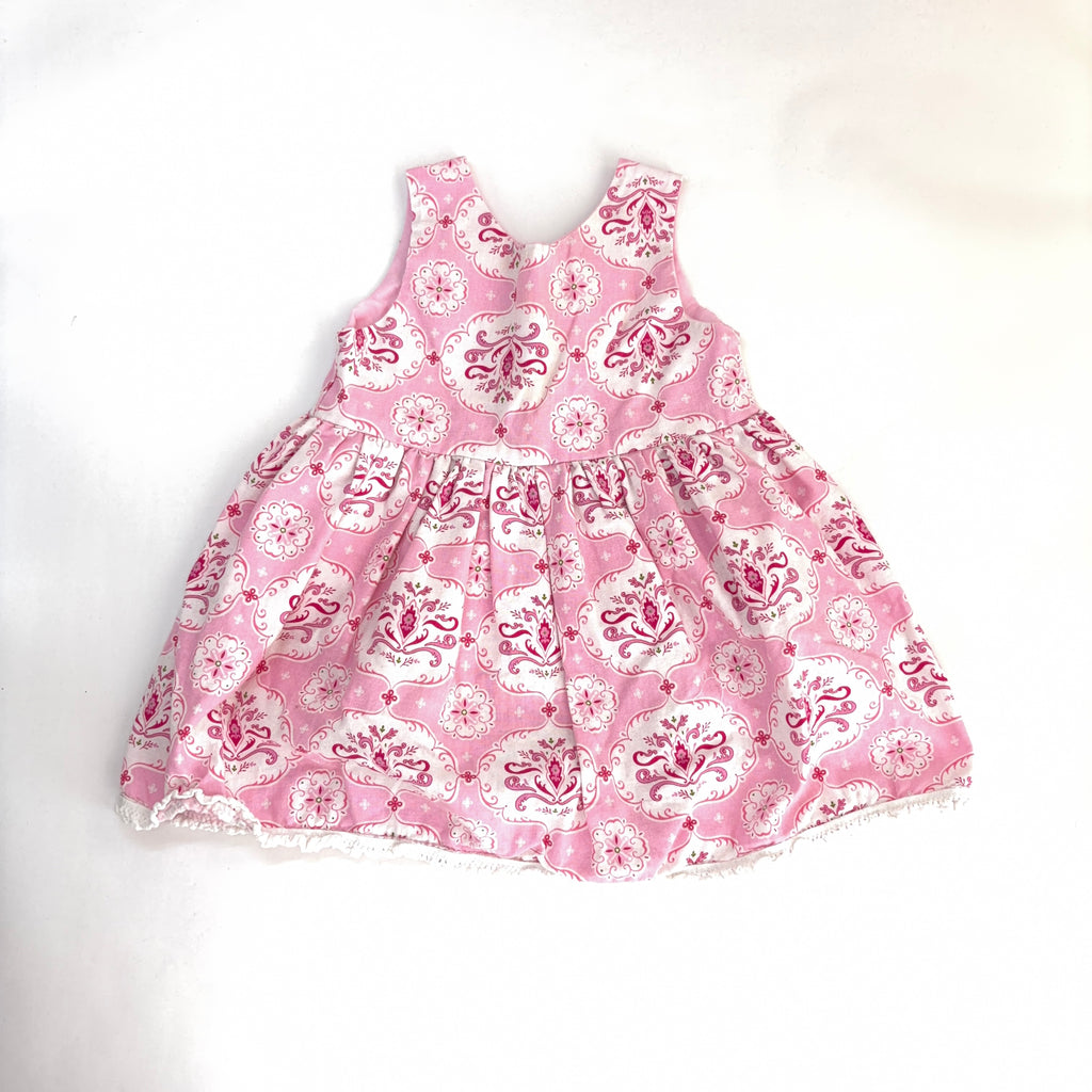 Bumble & Oshie Patterned Sleeveless Dress - 3-6 Months | 00
