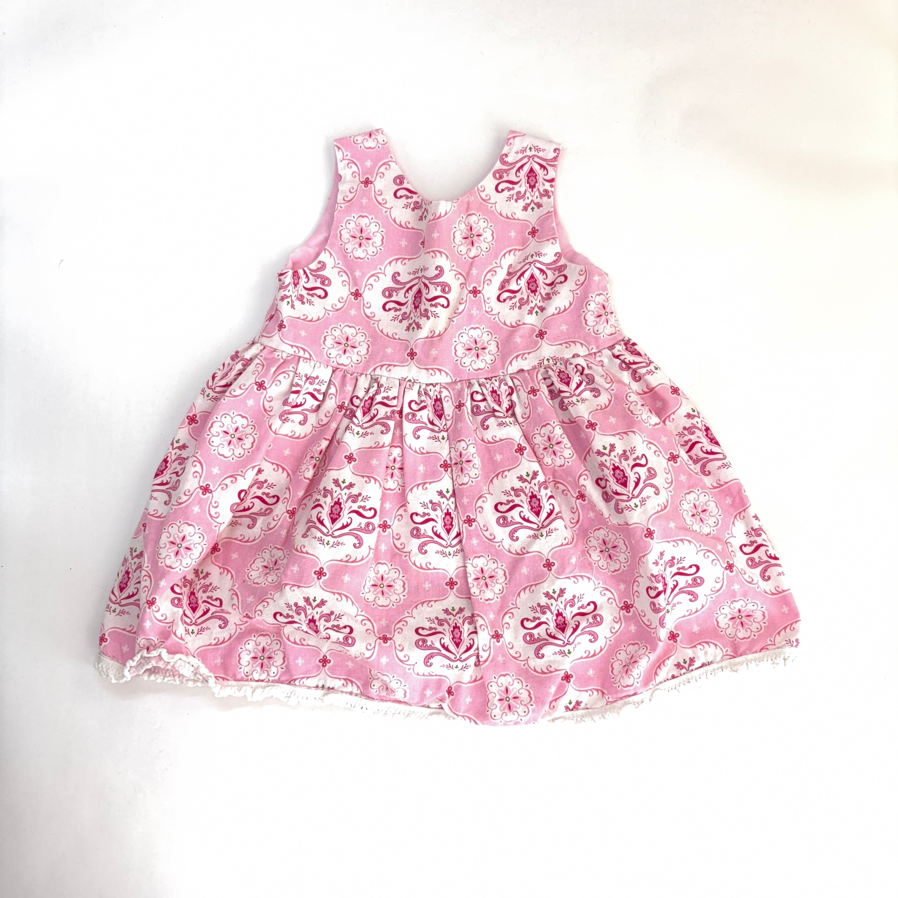 Bumble & Oshie Patterned Sleeveless Dress - 3-6 Months | 00
