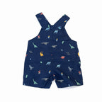 Ollie's Place Dinosaur Overall Romper - 0-3 Months | 000