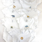 Anko Days of the Week Bodysuit Bundle - 7 Pack - 0-3 Months | 000