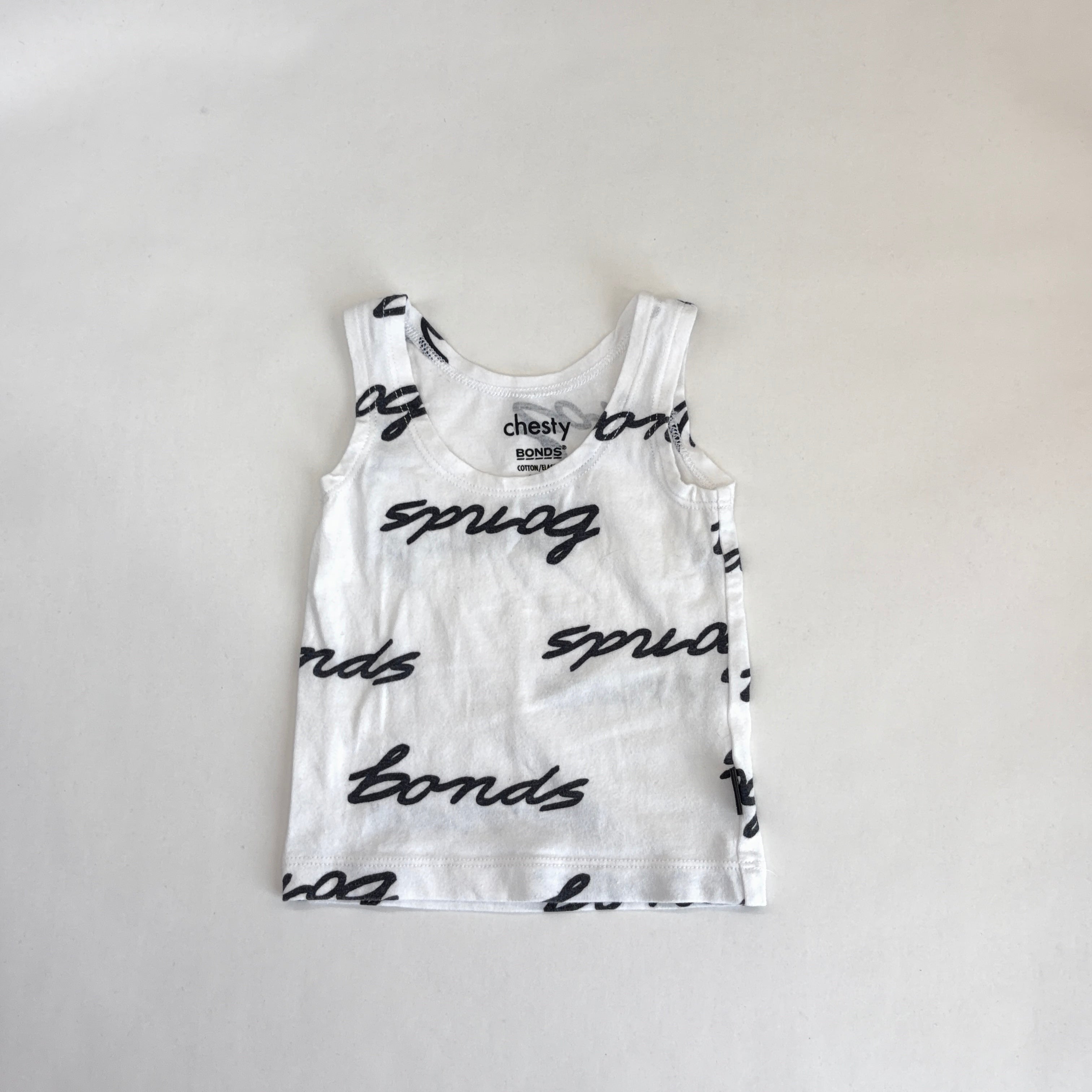 Bonds Chesty Singlet Bodysuit - 0-3 Months | 000