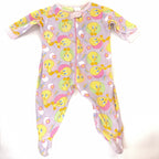Looney Tunes Tweety Bird Pink Footed Growsuit - 3-6 Months | 00