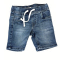 Breakers Blue Denim Drawstring Shorts - 18-24 Months | 2