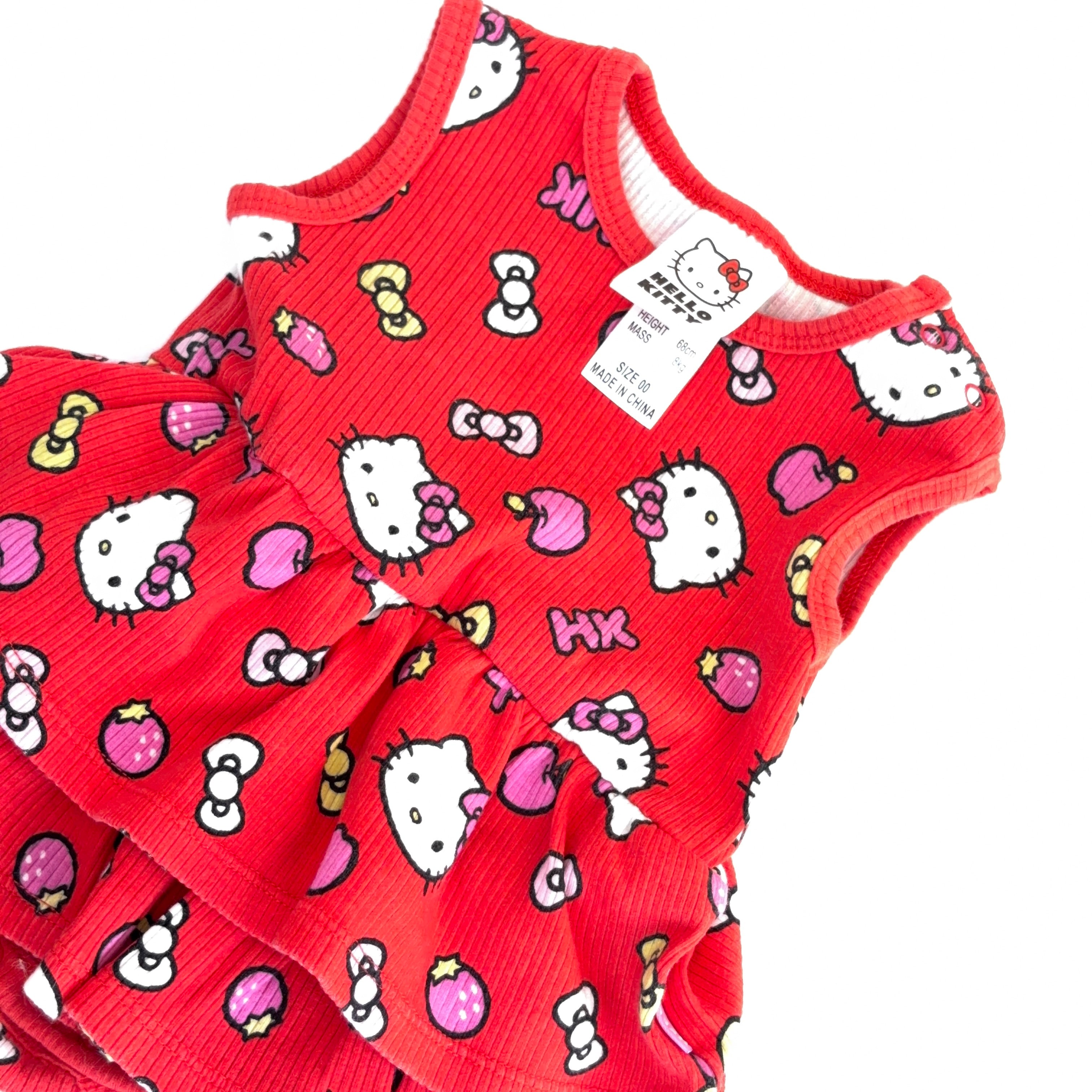 Hello Kitty Romper Dress - 3-6 Months | 00