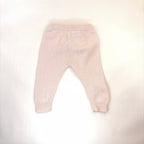Kaiser Blush Floral Embroidered Knit Pants - 6-12 Months | 0