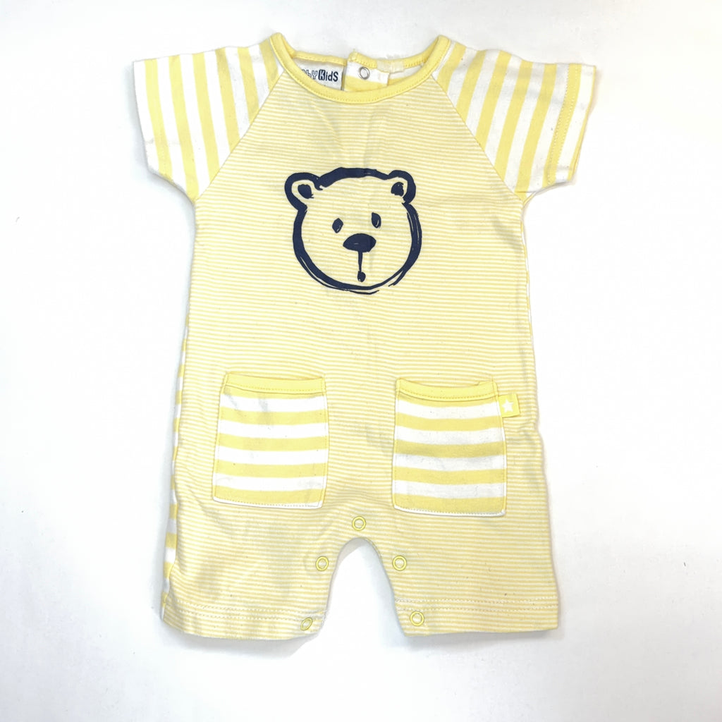 Baby Kids Yellow Romper - 3-6 Months | 00