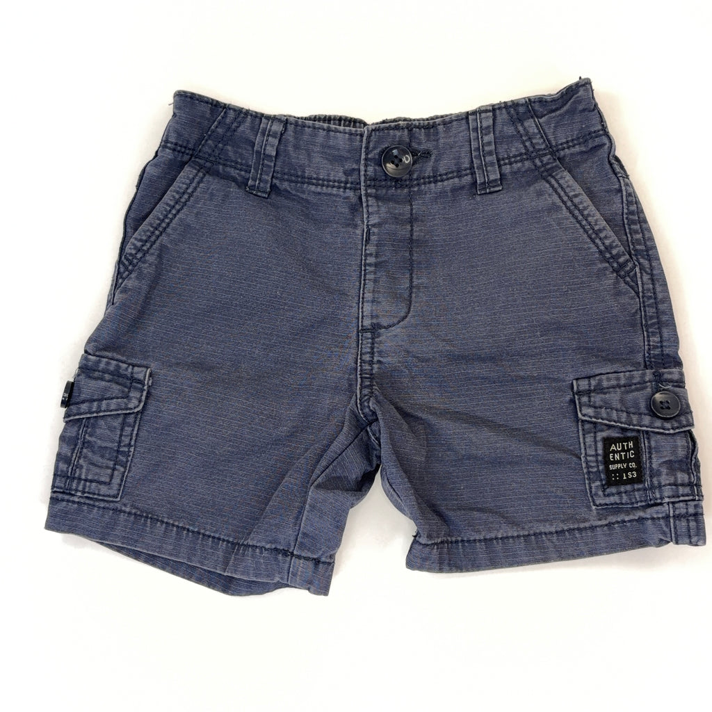 Target Authentic Supply Co Navy Cargo Shorts - 18-24 Months | 2