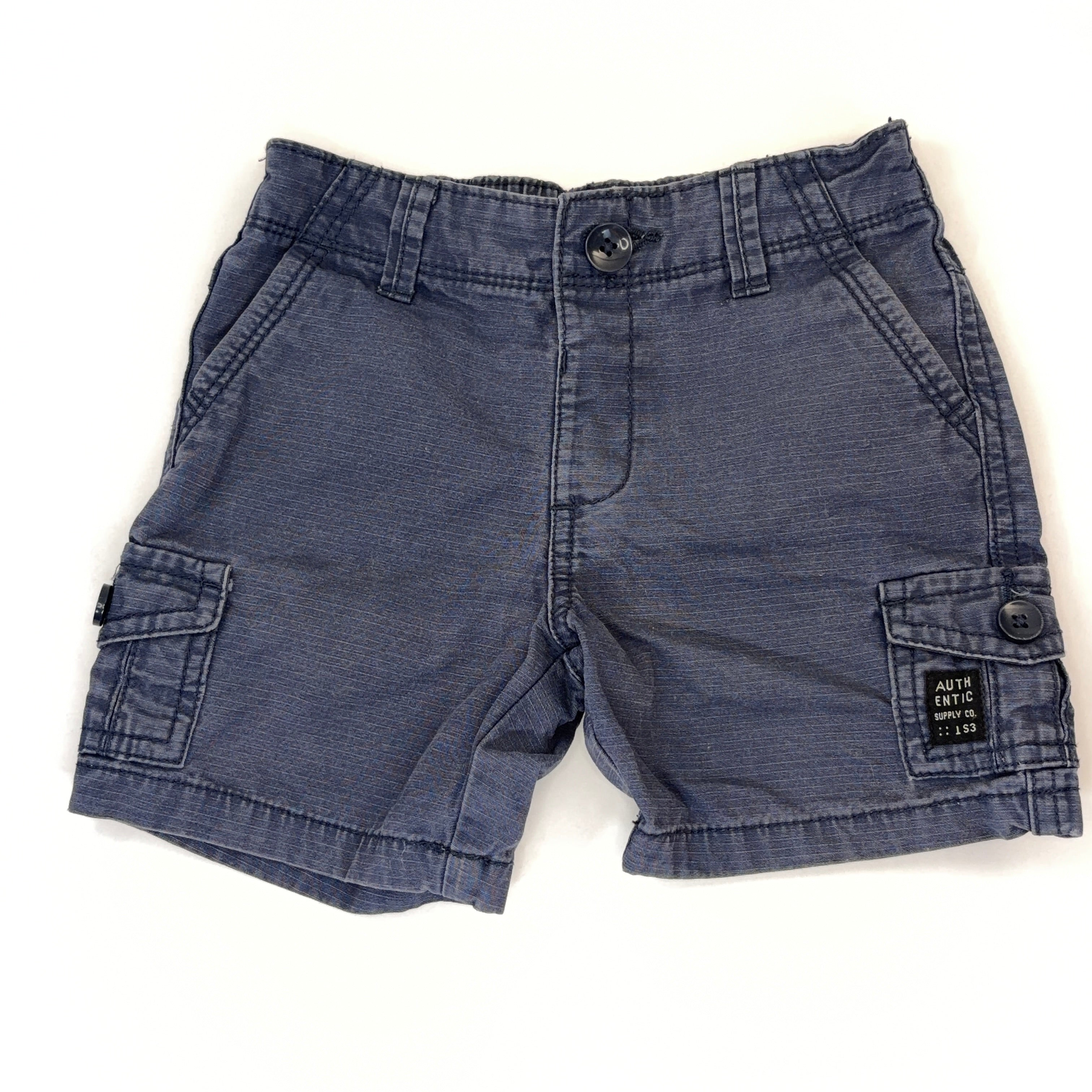 Target Authentic Supply Co Navy Cargo Shorts - 18-24 Months | 2