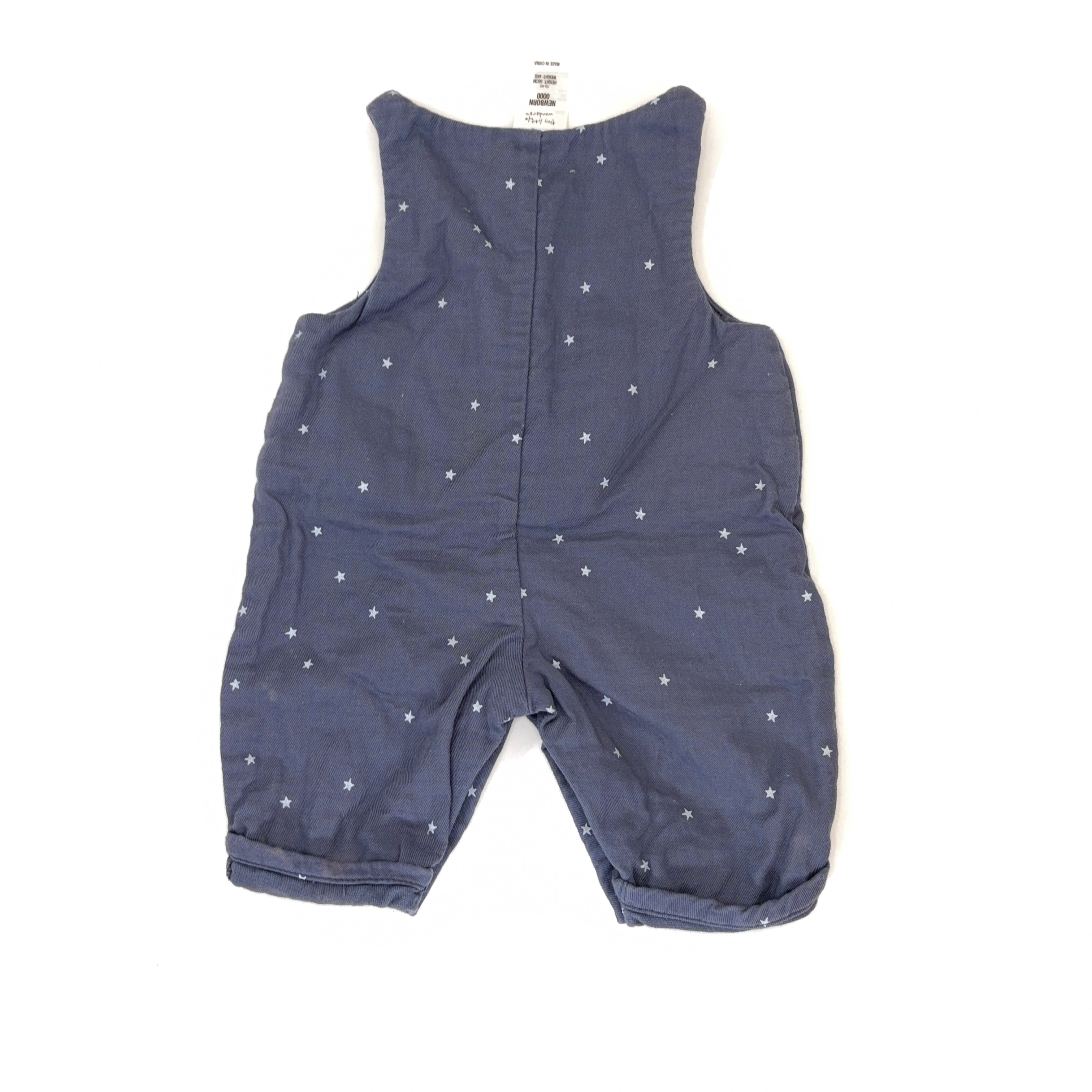 Tiny Little Wonders Overall Romper - Newborn | 0000