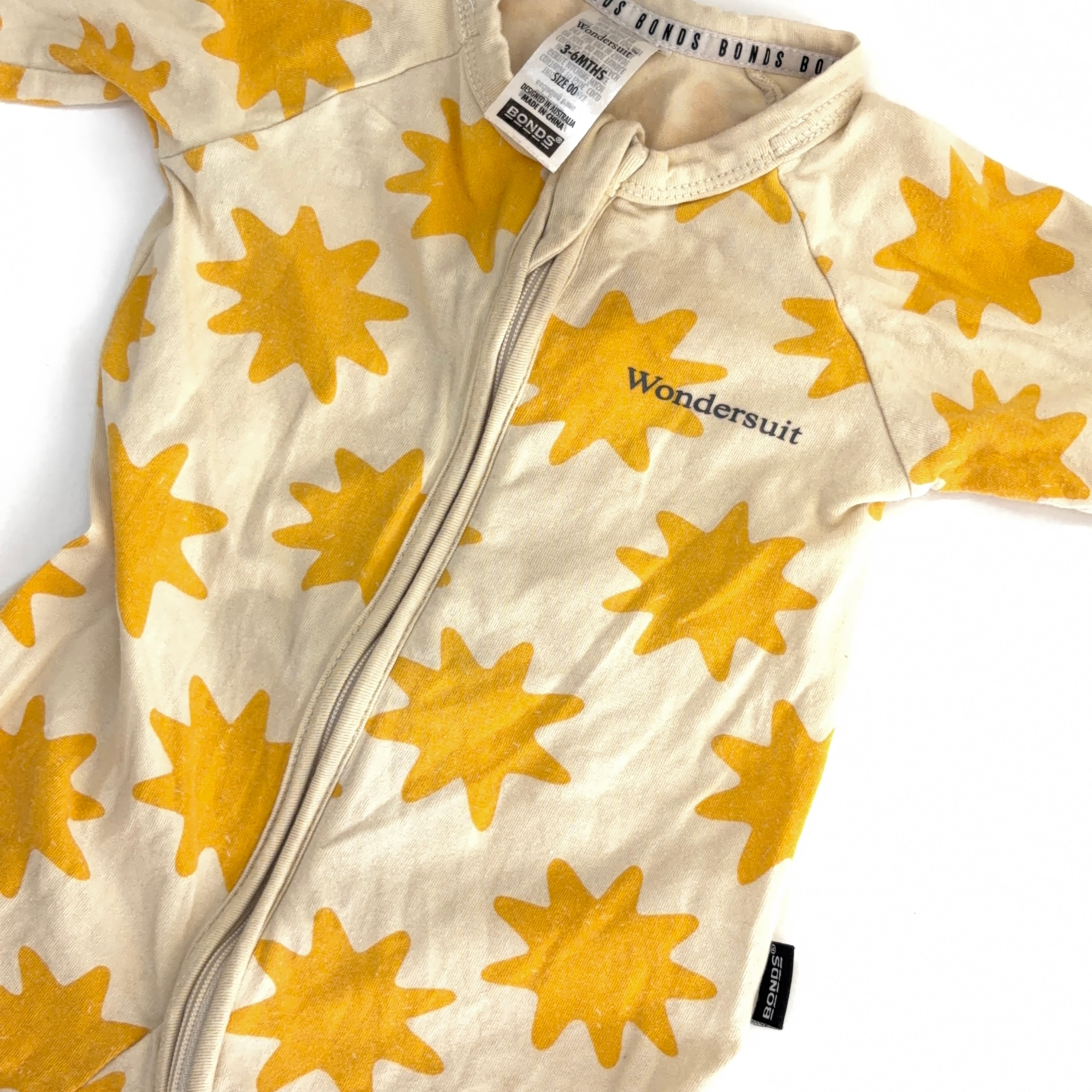 Bonds Sun Print Wondersuit - 3-6 Months | 00