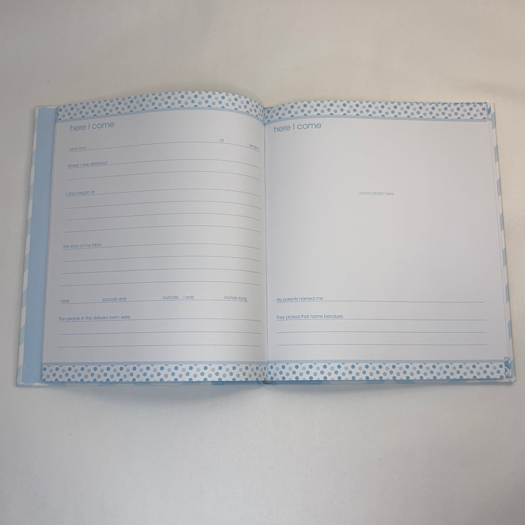 Pearhead Blue My Memory Book
