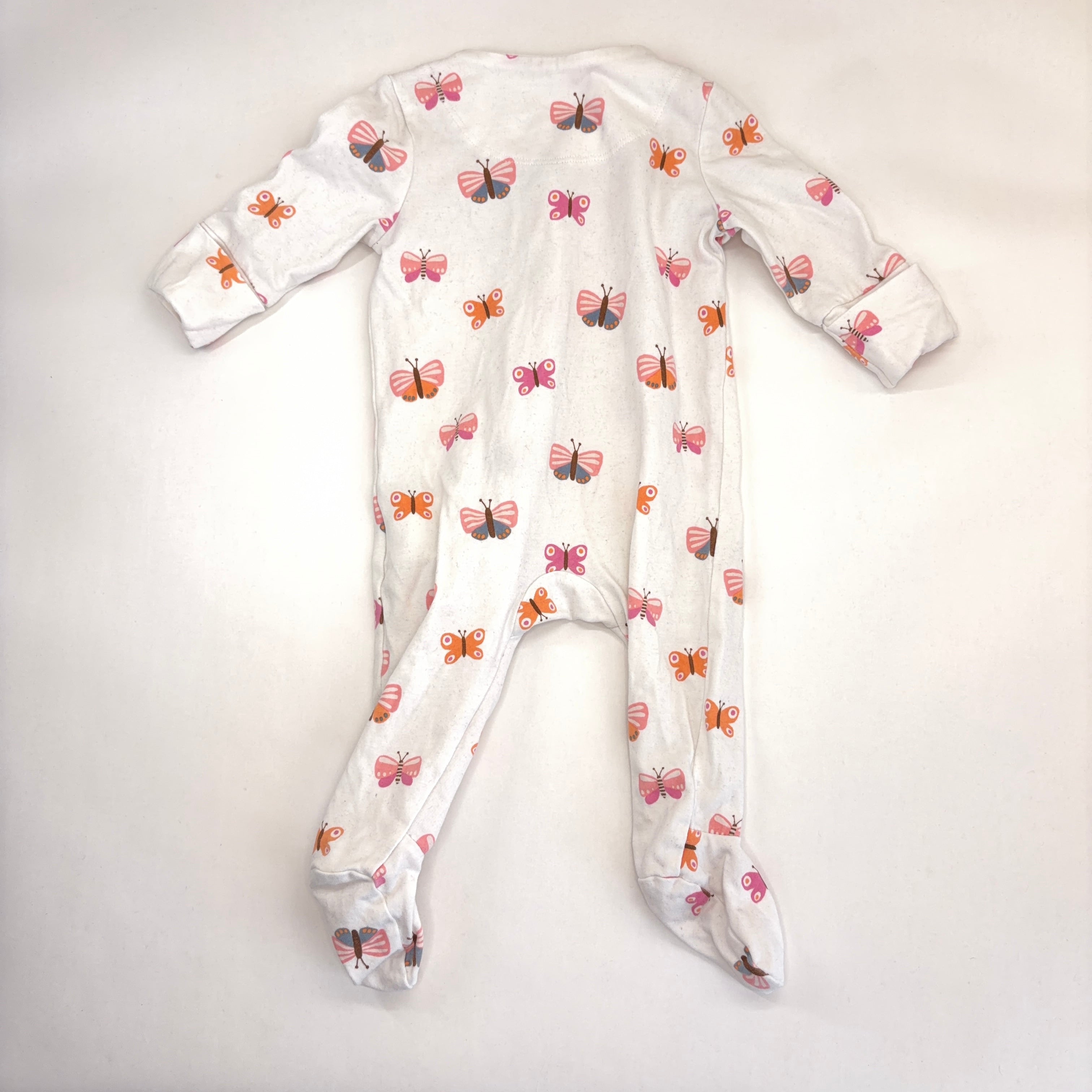 Cotton On Butterfly Zip Growsuit - 0-3 Months | 000