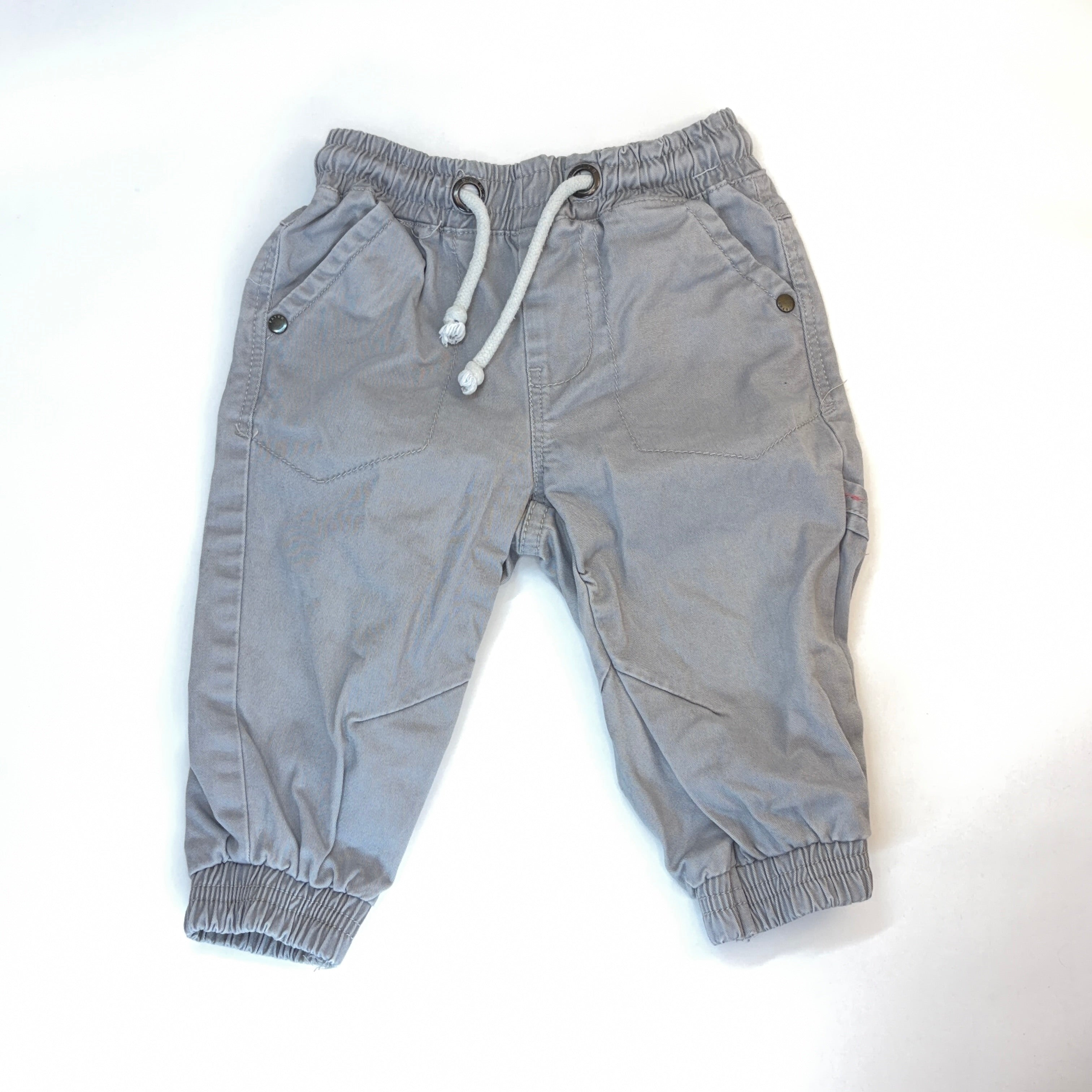 Pumpkin Patch Grey Pants - 3-6 Months | 00