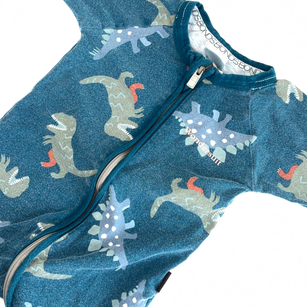 Bonds Dinosaur Wondersuit - 3-6 Months | 00